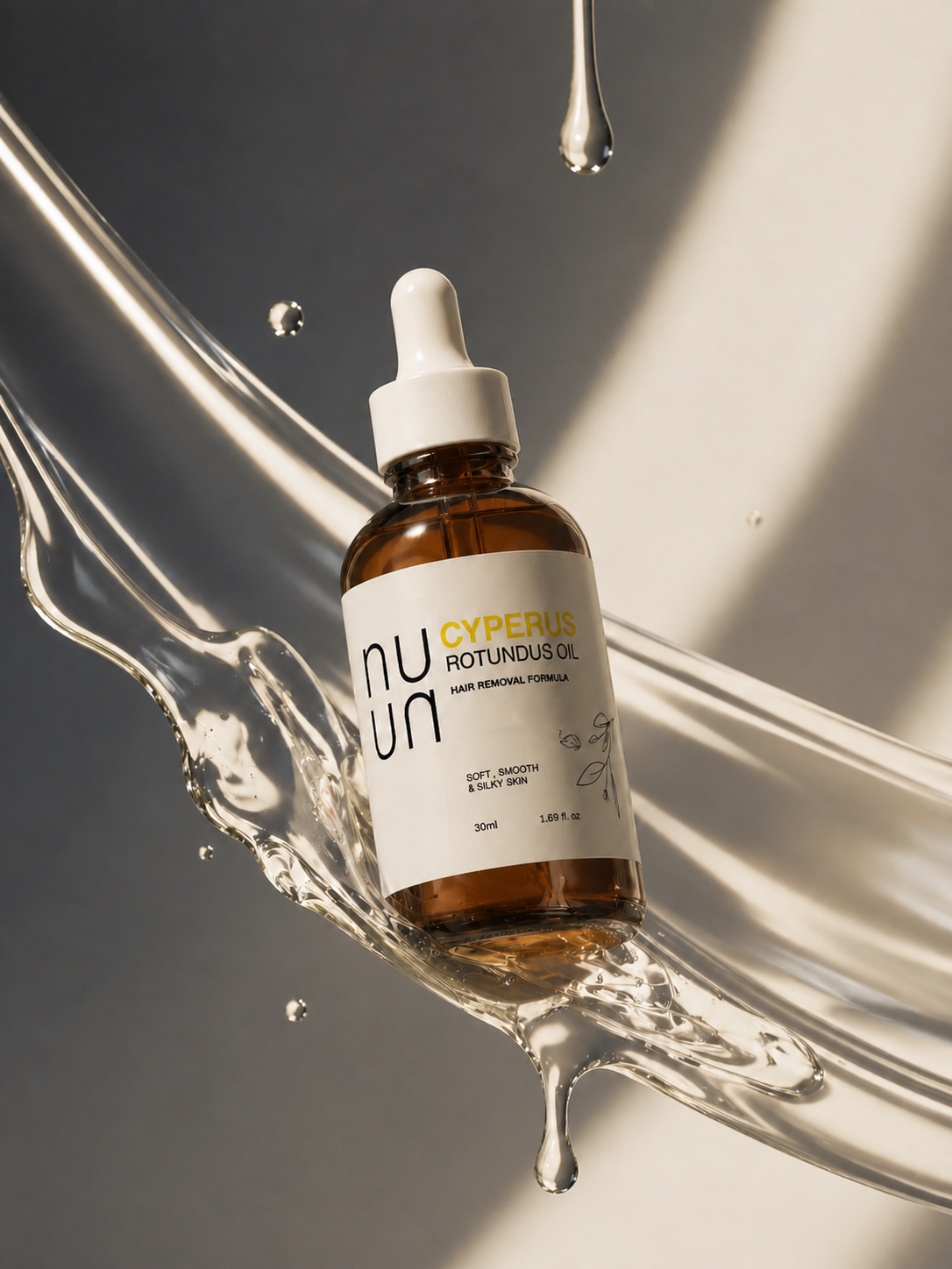 Cyperus Rotundus Oil for Hair Reduction